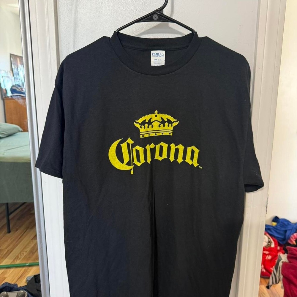 Corona black shirt large